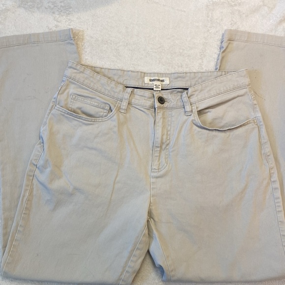 Goodthreads khaki 5-pocket athletic cut jeans Sz 32 W - Picture 3 of 9